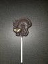 679 Cat Chocolate or Hard Candy Lollipop Mold